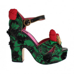 Scarpe cristallo rose pelle...