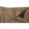 Pantaloni comfort fit in cotone elasticizzato verde - IT48 - M