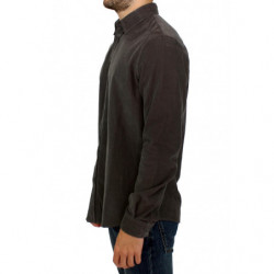 Camicia casual in cotone con bottoni verdi sul davanti - IT48 - M