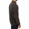 Camicia casual in cotone con bottoni verdi sul davanti - IT48 - M