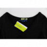 Maglione a maniche lunghe elasticizzato nero - IT40 - XS
