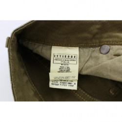 Jeans slim fit in cotone elasticizzato con lavaggio verde - W24