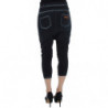 Jeans rilassanti larghi in cotone blu elasticizzato - W26