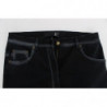 Jeans rilassanti larghi in cotone blu elasticizzato - W26