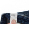 Jeans dal taglio dritto in cotone strappato lavato blu - W26