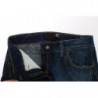 Jeans a vita bassa elasticizzati in cotone blu - W26