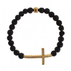 Bracciale argento 925 croce...