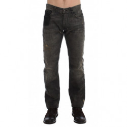 Jeans in denim di cotone...