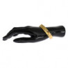 Bracciale rigido in argento 925 sterling gold CZ - M