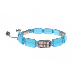 Bracciale in argento 925 con opale CZ - L