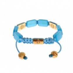 Bracciale in oro 925 con opale CZ 18 carati - S