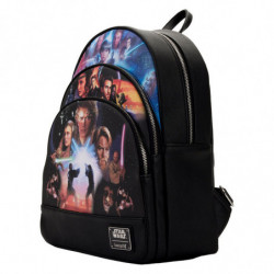 Zaino Loungefly Star Wars Prequel Trilogy 34 cm