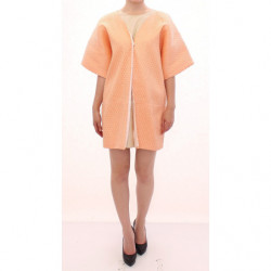 Cappotto rosa a maniche...