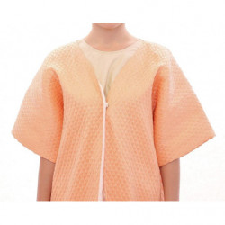 Cappotto rosa a maniche corte - IT42-M