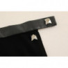 Gonna in lana cotta con bottoni in metallo nero - IT42-M