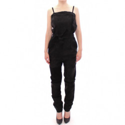 Tuta in pelle nera - IT40-S