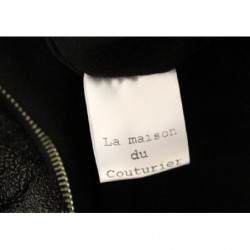 Tuta in pelle nera - IT40-S