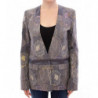 Blazer in cotone floreale seta multicolor - IT40-S