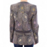 Blazer in cotone floreale seta multicolor - IT40-S