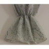 Tunica in camicetta di cotone blu - IT36-XXS