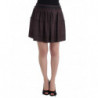 Gonna corta in flanella viola - IT42-M