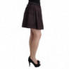Gonna corta in flanella viola - IT42-M