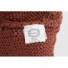 Maglione senza maniche lavorato maglia misto cotone rosso - ONE SIZE