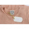 Maglione senza maniche lavorato maglia misto cotone rosa - ONE SIZE