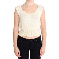 Maglione senza maniche...