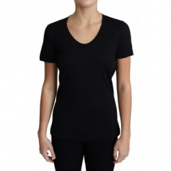 T-shirt girocollo a maniche...