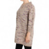 Maglione oversize lavorato a maglia in misto lana beige - IT42-M