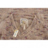Maglione oversize lavorato a maglia in misto lana beige - IT42-M