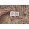 Maglione oversize lavorato a maglia in misto lana beige - IT42-M
