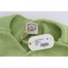 Maglione lavorato a maglia in misto cotone verde - ONE SIZE