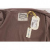 Maglione cardigan in cotone pizzo viola - IT42-M