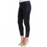 Jeans di velluto a coste ritagliati viola - W26