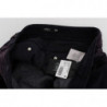 Jeans di velluto a coste ritagliati viola - W26
