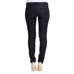 Jeans slim fit in cotone elasticizzato blu - W26