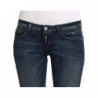 Jeans skinny slim fit in cotone lavato blu - W26