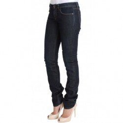 Jeans slim fit in cotone elasticizzato blu - W26