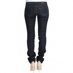 Jeans slim fit in cotone elasticizzato blu - W26