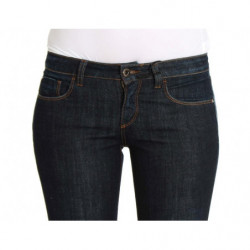 Jeans slim fit in cotone elasticizzato blu - W26