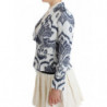 Giacca da completo blazer bianco blu - IT40 - XS