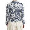 Giacca da completo blazer bianco blu - IT40 - XS