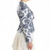 Giacca da completo blazer bianco blu - IT40 - XS