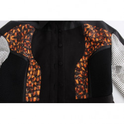 Abito a maniche lunghe a camicia multicolor - IT38-XS