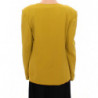 Giacca blazer in seta giallo senape - IT42-M