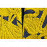 Mini abito a trapezio a bolle senza spalline giallo blu - IT40-S