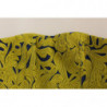 Mini abito a trapezio a bolle senza spalline giallo blu - IT40-S