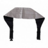 Cintura da uomo grigia. Fascia da smoking in seta 100%. - IT44 - XS